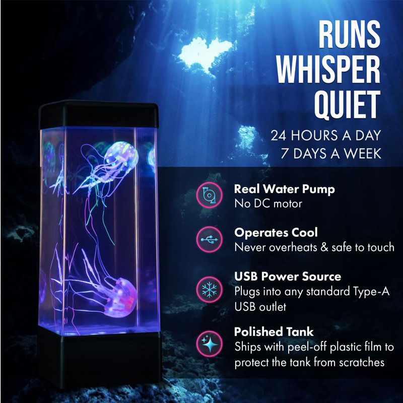 Lampe méduse lumineuse JINX - Hippocampe