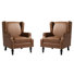 74.4 Cm Wide Wingback Chair