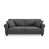 Dark Gray Linen Blend