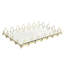 Ric Rac Tray-Gold W/Antique Mirror