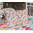 Ambesonne Geometric Fitted Sheet & Pillow Sham Multicolor-106787892