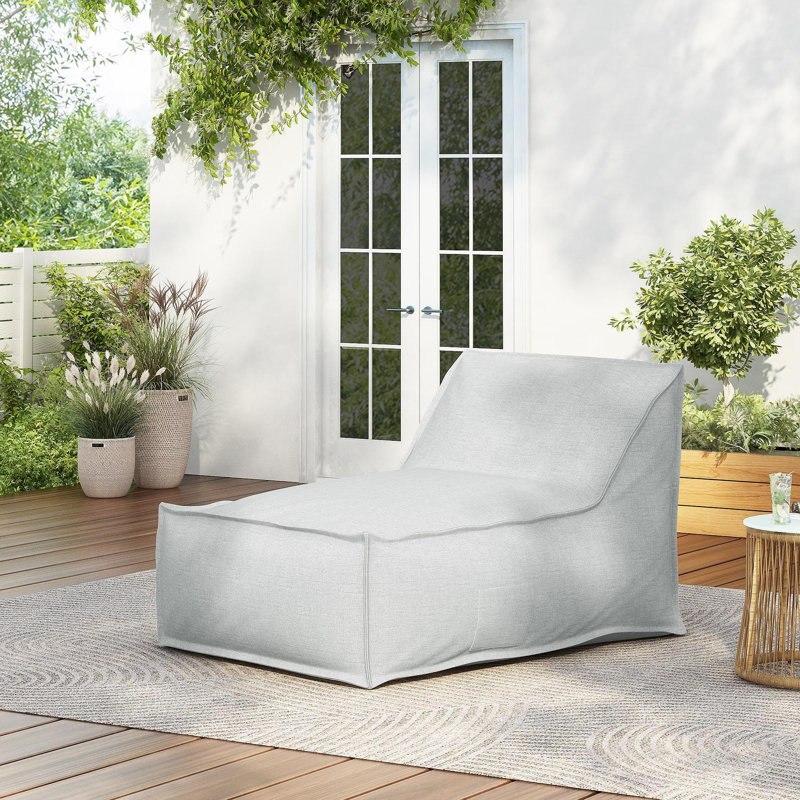 Fauteuil à billes Perry, gris clair