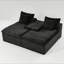 Canapé-lit double Turvet Velvet-133491781