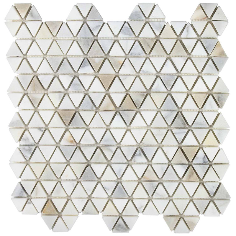 Aspekt Calacatta Honed Marble Mosaic