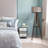 Wooden Body Drum Tripod Floor Lamp-1246400009