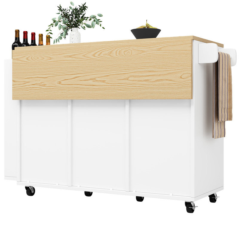 Wood Kitchen Island