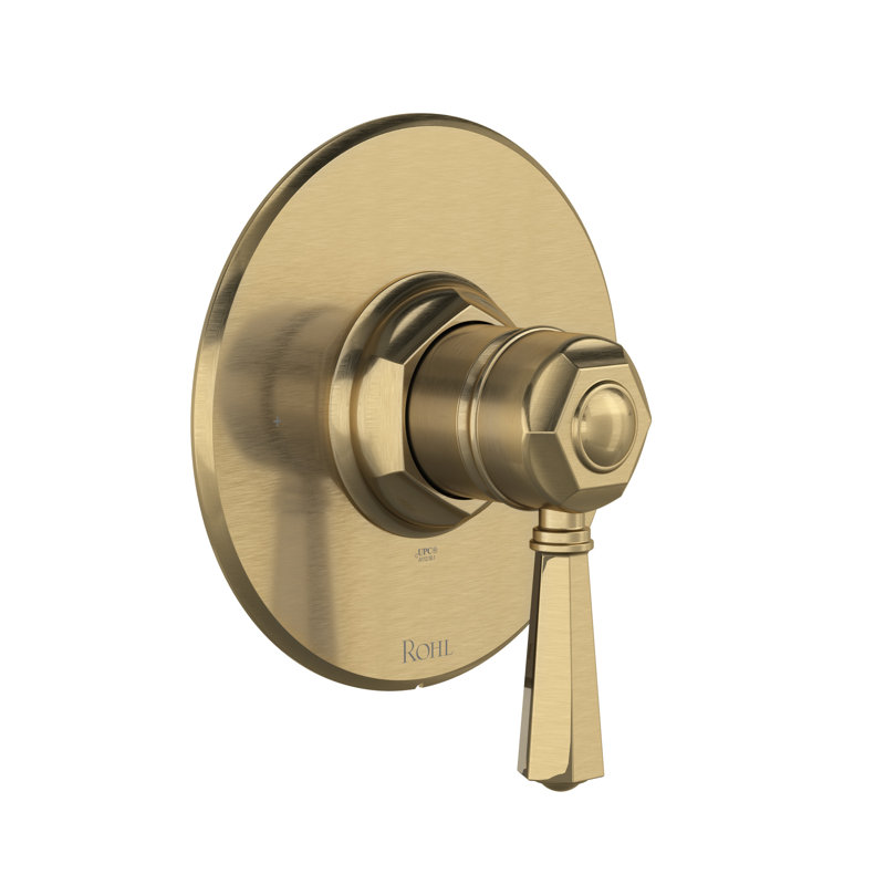 1/2" Pressure Balance Trim, Antique Gold