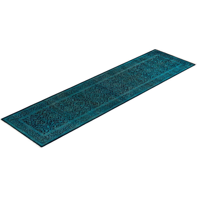 Overyed One-of-a-Kind Runner 2'8" X 9'10" Hand Knotted Area Rug