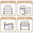 Modern Corduroy Upholstered Accent Chair With Metal Frame-1560718154