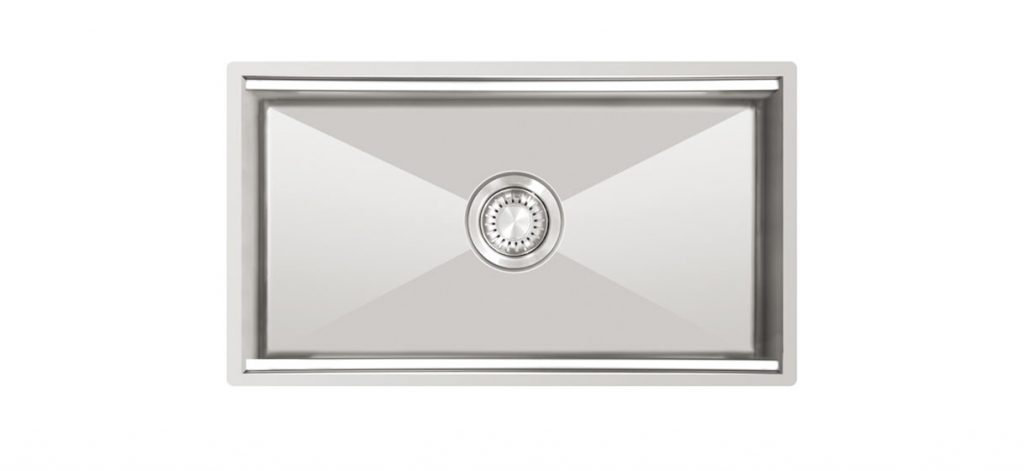 Workstation Series WSC810 1 Bowl Stainless Steel Flushmount/Inset Kitchen Sink - 810x470mm