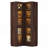 5-Tier Corner Bookcase With Glass Doors-1597657029