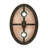 26" Long Pinecone Oblong Inverted Pendant