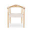 Chaise avec accoudoirs