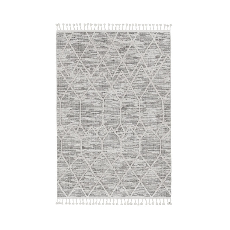 Tapis tissé à la machine HomeRoots