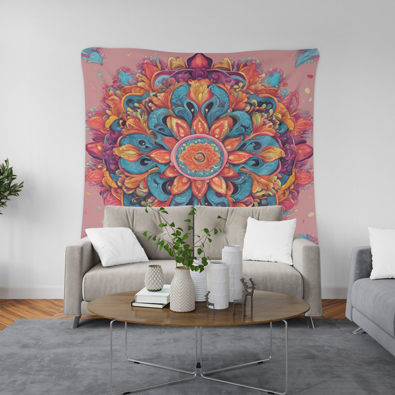 Tapisserie murale, H 88 po x l 104 po