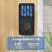 Deadbolt Lock for Front Door, Black Door Lock with Key, Keypad Deadbolt