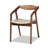 Hohl Mid-Century Modern Faux Leather Upholstered And Finished Wood 7-Piece Dining Set-1222712212