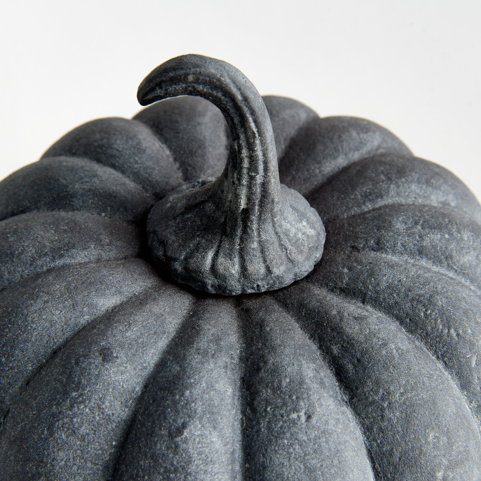3-Piece Pumpkin Sculpture, Gray