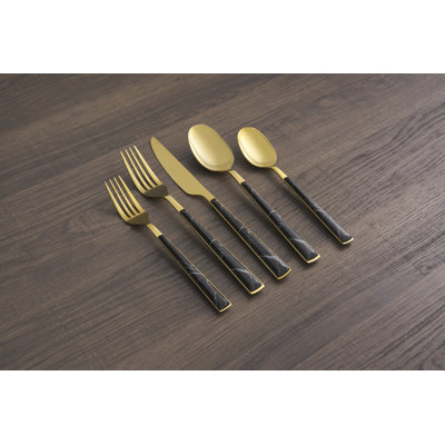 Cambridge Eivin Marble 20-Piece Flatware Set