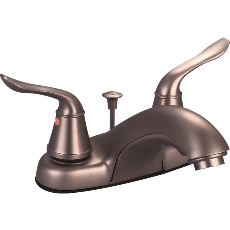 Robinet de salle de bain Castille, Bronze huilé