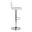 Tabouret de bar réglable en métal chromé et similicuir - ensemble de 2-1266978540-1266978528