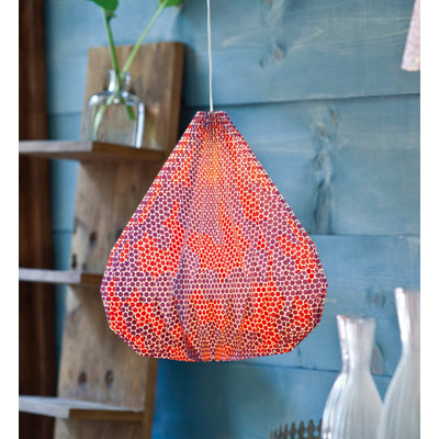 D16.5x19" Anyu Lamp,Honeycomb