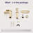 Waterfall Bathroom Faucet Single Handle Bathroom Sink Faucets