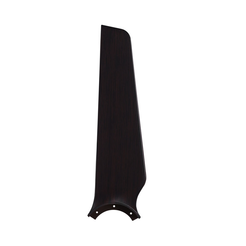 TriAire 44 inch Indoor/Outdoor Ceiling Fan Blade Set of 3 - Dark Walnut, Dark Walnut, 1.93" H x 20.62" W x 5.87" D