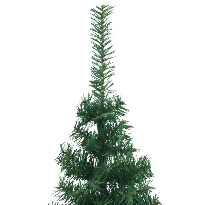 Arbre de Noël artificiel de Noël, 70,9 po x 25,6 po, Vert