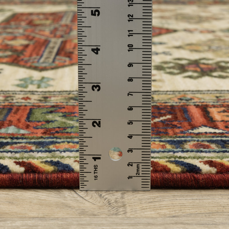 Oriental Indoor Rug, Rectangle 9'10" x 12'10"