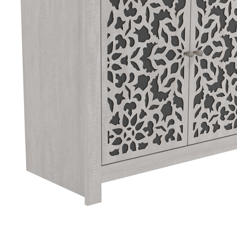 Weddel Basilico 2 Piece Modern Coordinated Living Room Set, Dusty Gray Oak, Dusty Gray Oak