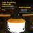 100 ft Construction LED Work String Lights with 10 Bright 6000K Bulbs, Linkable & Waterproof Jobsite Lighting