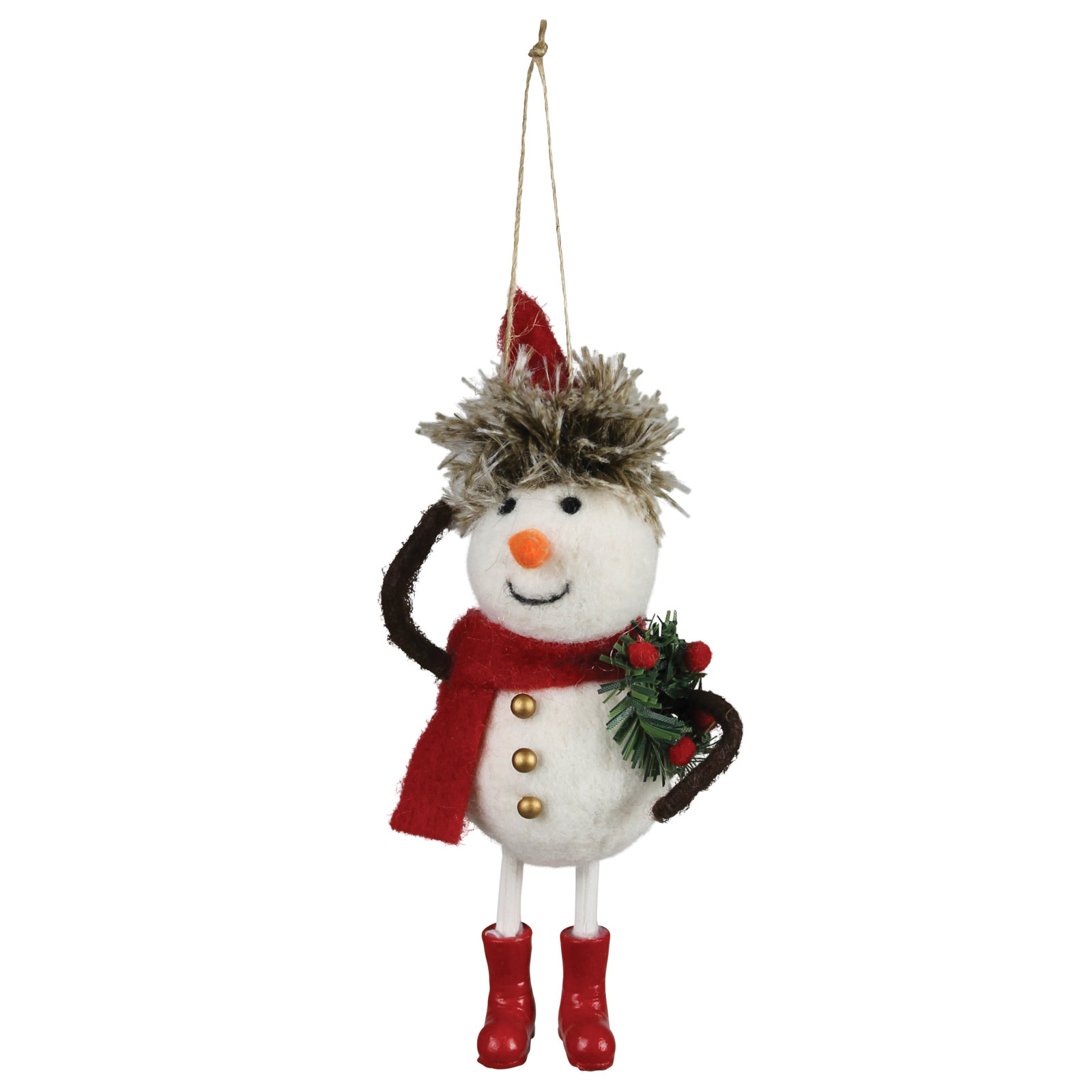 The Holiday Aisle® No Pattern Hanging Figurine Ornament