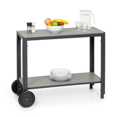 Menorca Aluminium Bar Cart