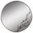 Metal Flat Wall Mirror