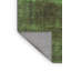 Tapis vert / noir en chenille / polyester tissé à la machine Barty-1235286338