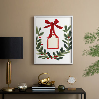 «Christmas Holiday Art», reproduction encadrée CMI