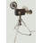 36" Black And Silver Buffed Aluminum Movie Projector