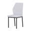 Ensemble 4 pièces de chaises de salle à manger en polyuréthane de luxe: dossier ergonomique, hauteur de 36,7 pouces-246798002-246797999