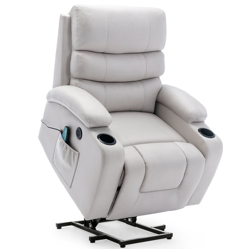 Taichi Heated Massage Chair, White