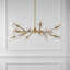 Lustre cylindrique spoutnik à 16 lumières Kerstyn