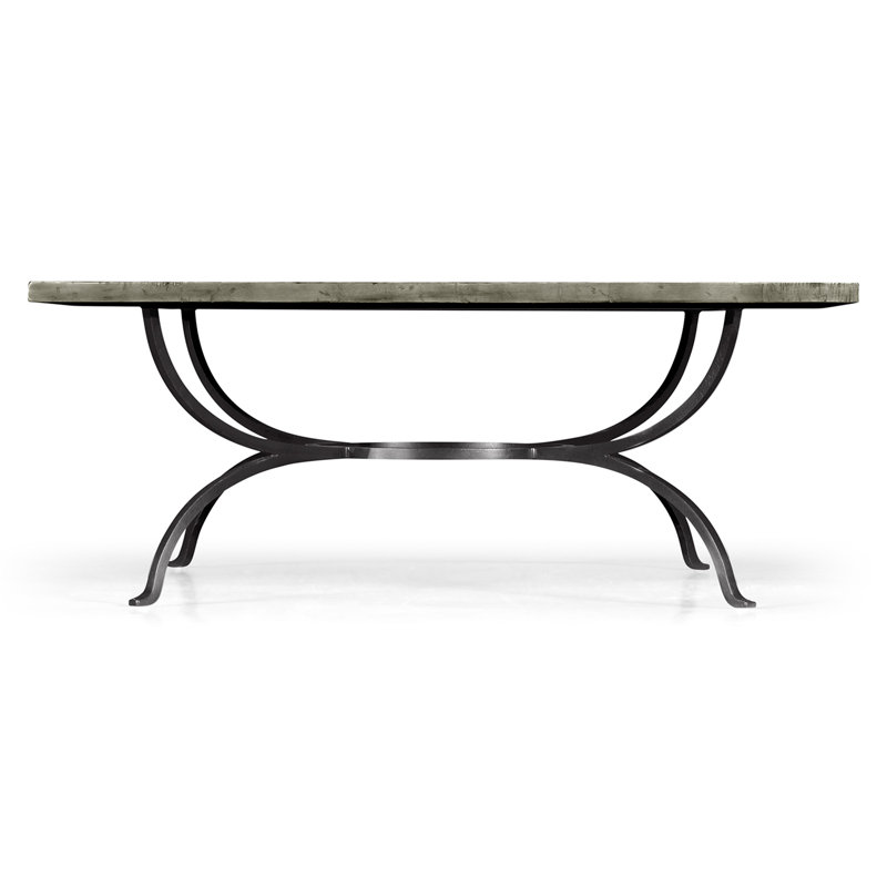 Table basse Cas Casal Country, Gris foncé antique