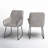 Braiden Upholstered Dining Chairs With Arm-2143936397
