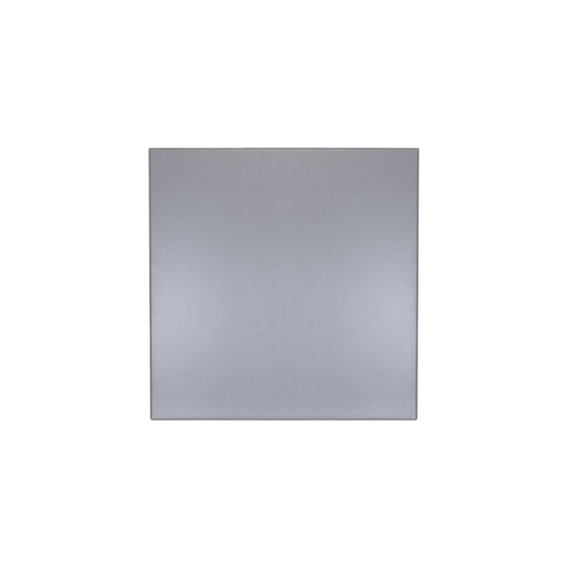TopTop Coffee Table, 28.5" H x 28" L x 28" W, Aluminum Melamine