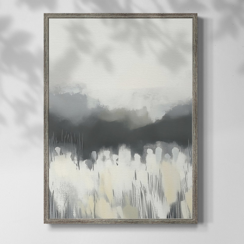 «LANDSCAPES Series LXI», reproduction encadrée - bois massif, H 11 po x l 9 po