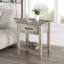 50.038cm W Manufactured Wood Bedside Table