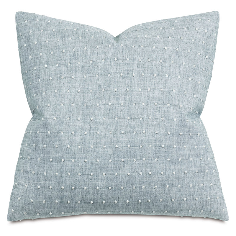 Clearview Square Pillow Cover & Insert, 20" x 20", Aqua