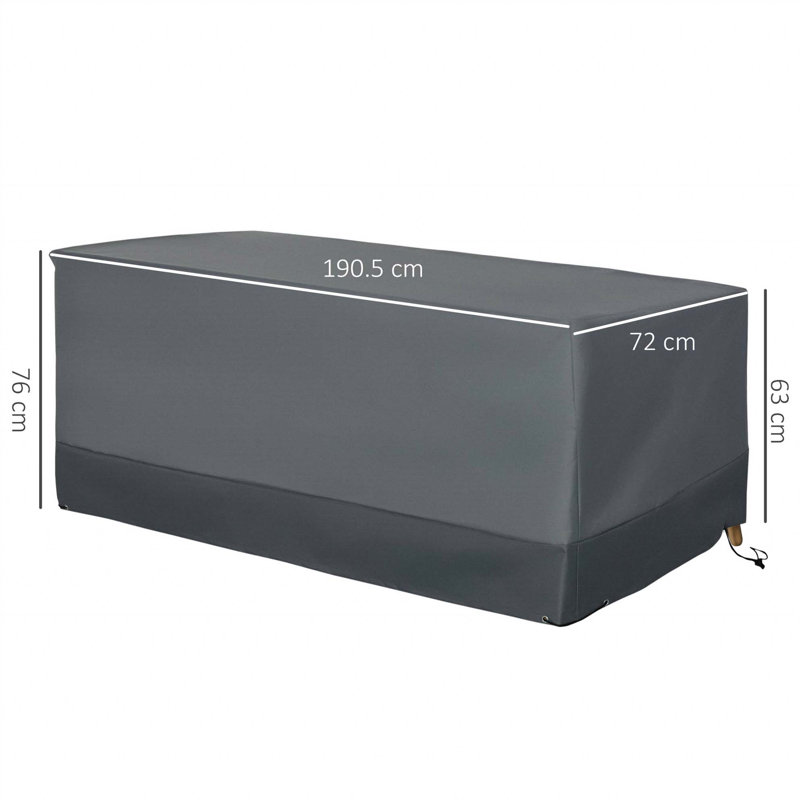 Ceceilia Outdoor Patio Dining Set Cover