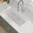 30 in. L Undermount Kitchen Sink Single Bowl Granite Composite Workstation Sink with Accessories-98780272