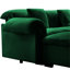 Fauteuil moelleux en velours, pour le rangement et le confort Chaise d'appoint avec coussins, rangement, lecture confortable